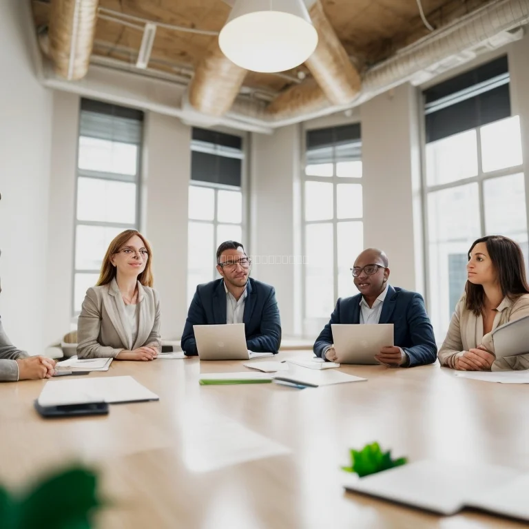 Podjetnik med meditacijo v naravi